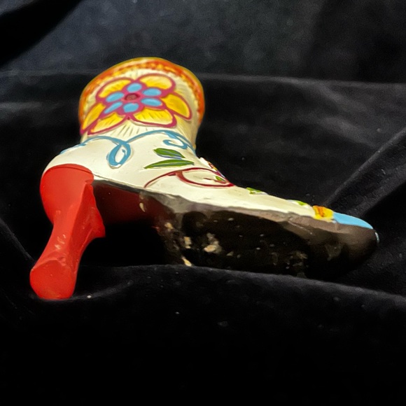 Ceramic Western Boot (possibly from Raine Original Collection) - Picture 3 of 4